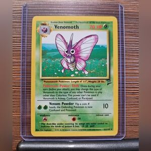 Pokemon Venomoth 31/130 Base Set 2 Trading Card